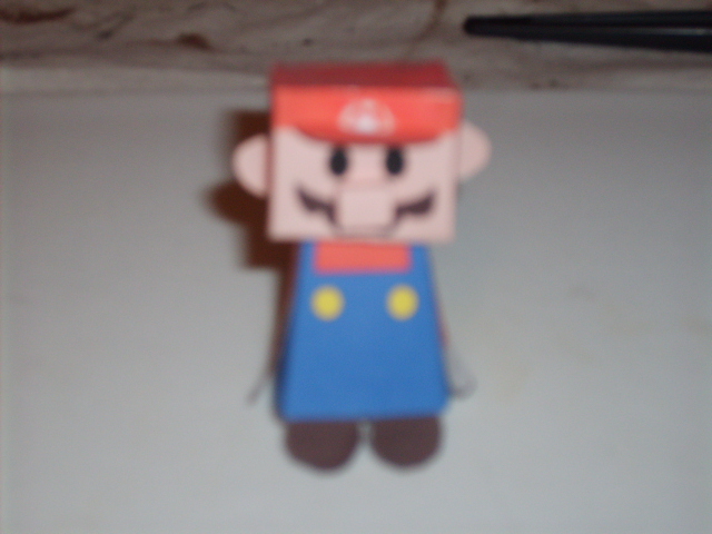 Mario papercraft