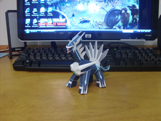 Dyna Papercraft Dialga Papercraft by AUSTINMEADOWS on DeviantArt