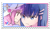 nonon x satsuki stamp by kawaiicunt-stamps