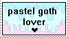 pastel goth stamp [updated] by kawaiicunt-stamps