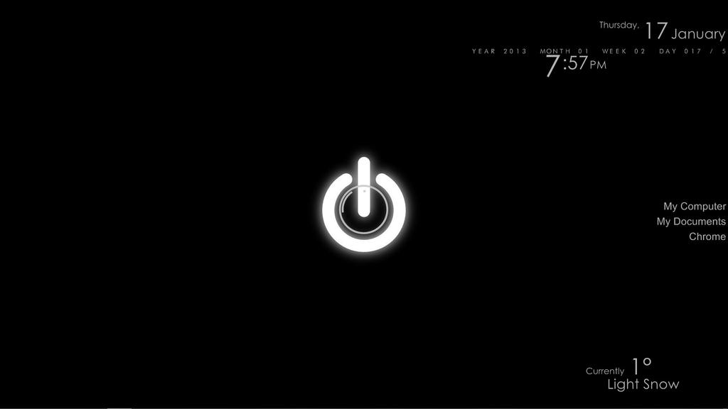 Modern Rainmeter Skin