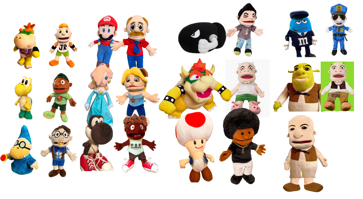 SML Original Characters vs Human puppets by banielsdrawings on DeviantArt