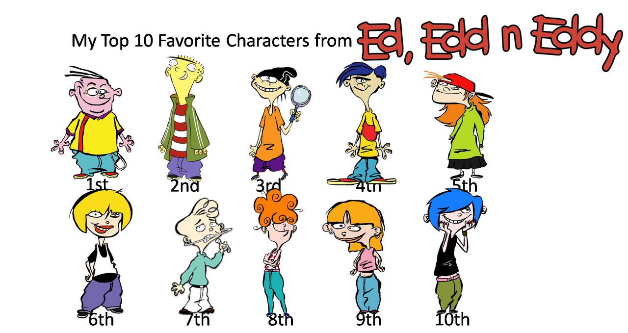 My Top 10 Favorite Characters from Ed Edd n Eddy by banielsdrawings on ...