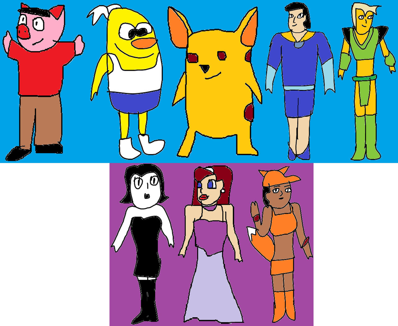 Drawn Together Names SmashUFrontier's Drawn Together Character Drawings by banielsdrawings ...