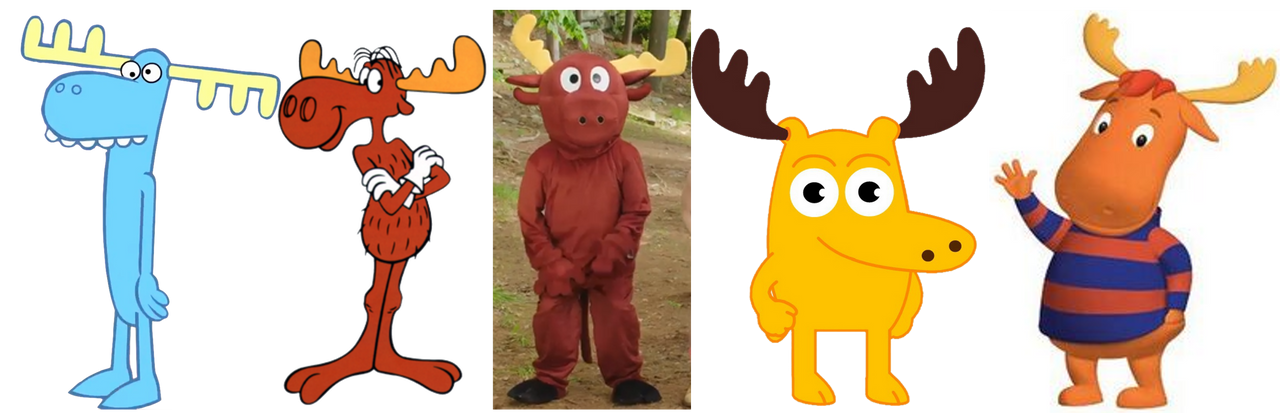 Moose online cartoon character