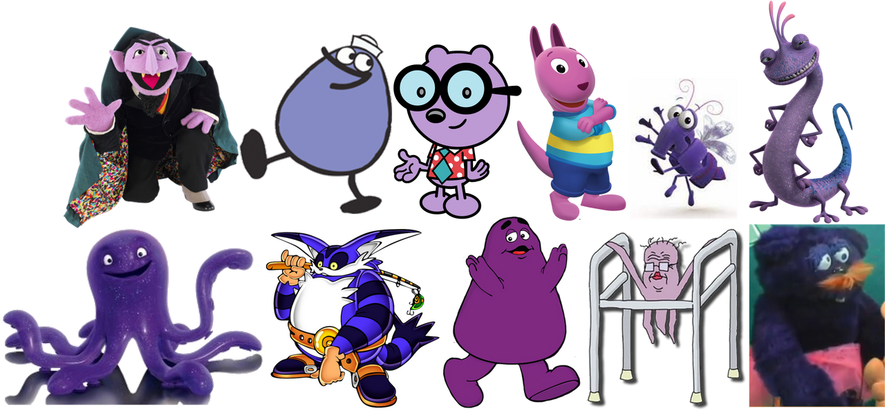 11 Purple Characters I Like by banielsdrawings on DeviantArt