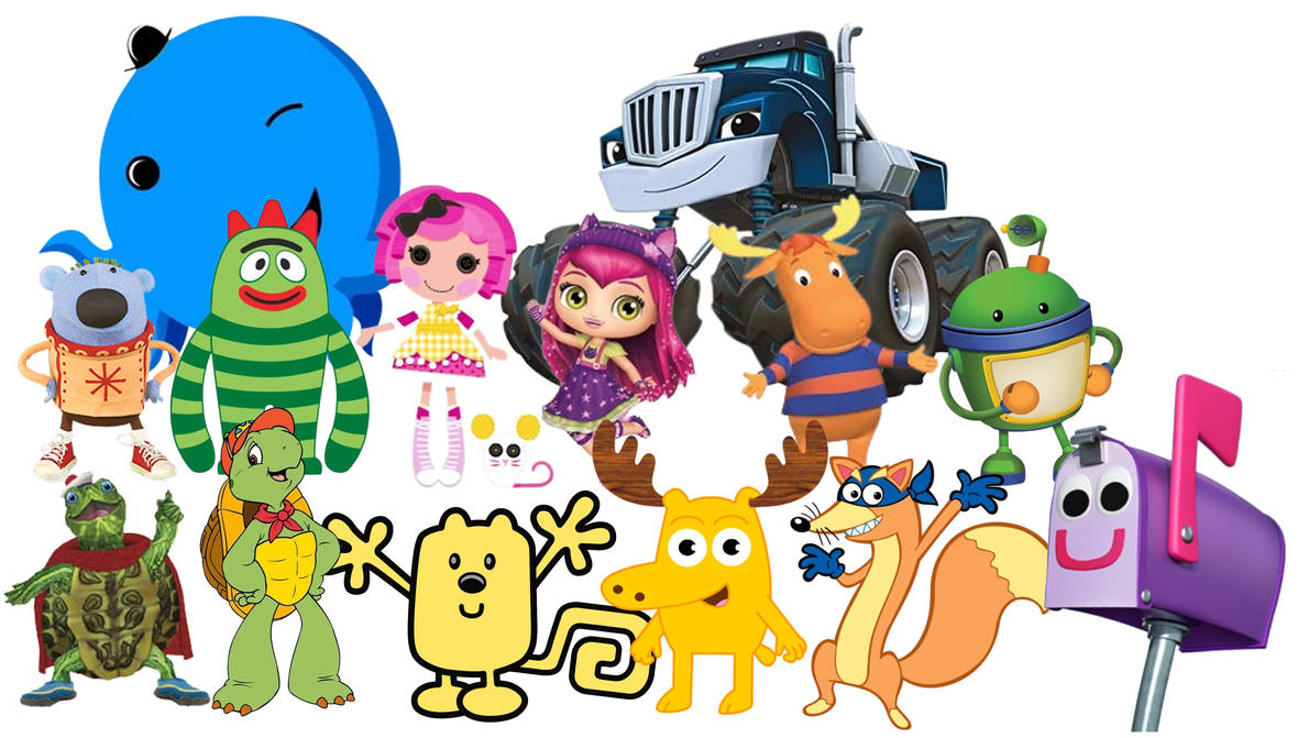 My Favorite Nick Jr Characters by banielsdrawings on DeviantArt