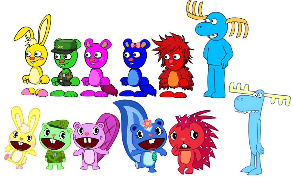 Happy Tree Friends Characters In GoAnimate by banielsdrawings on DeviantArt