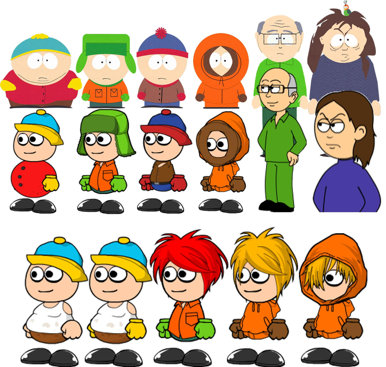 Goanimate Person South Park Characters In GoAnimate by banielsdrawings on DeviantArt