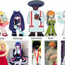Panty and Stocking Character Cosplays