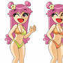 Ami Onuki in Bikini 2 Versions