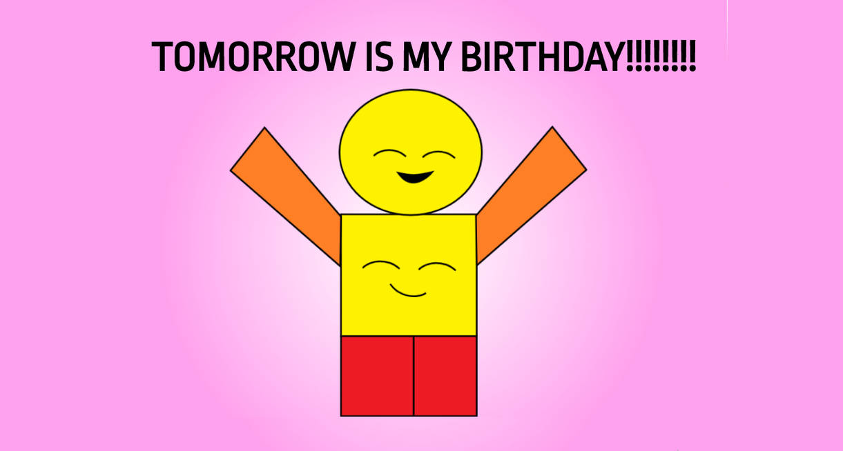 Tomorrow is my birthday! by XxTheGreat12 on DeviantArt