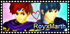 RoyxMarth stamp by SweetTails247