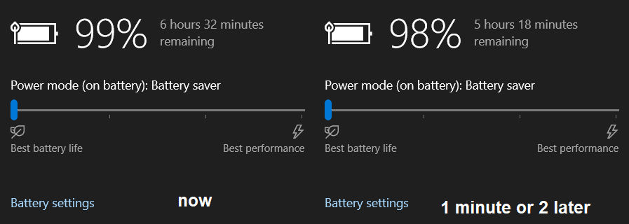 The Battery Calculates The Wrong Time by AlexHonDeviantArt on DeviantArt