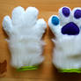 .: Lucy Fursuit Puffy Handpaws :.