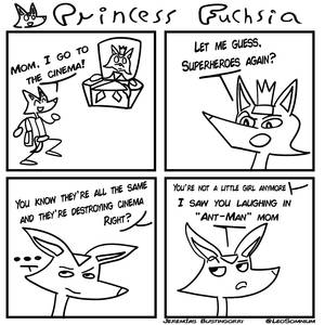 Princess Fuchsia - Superheroes