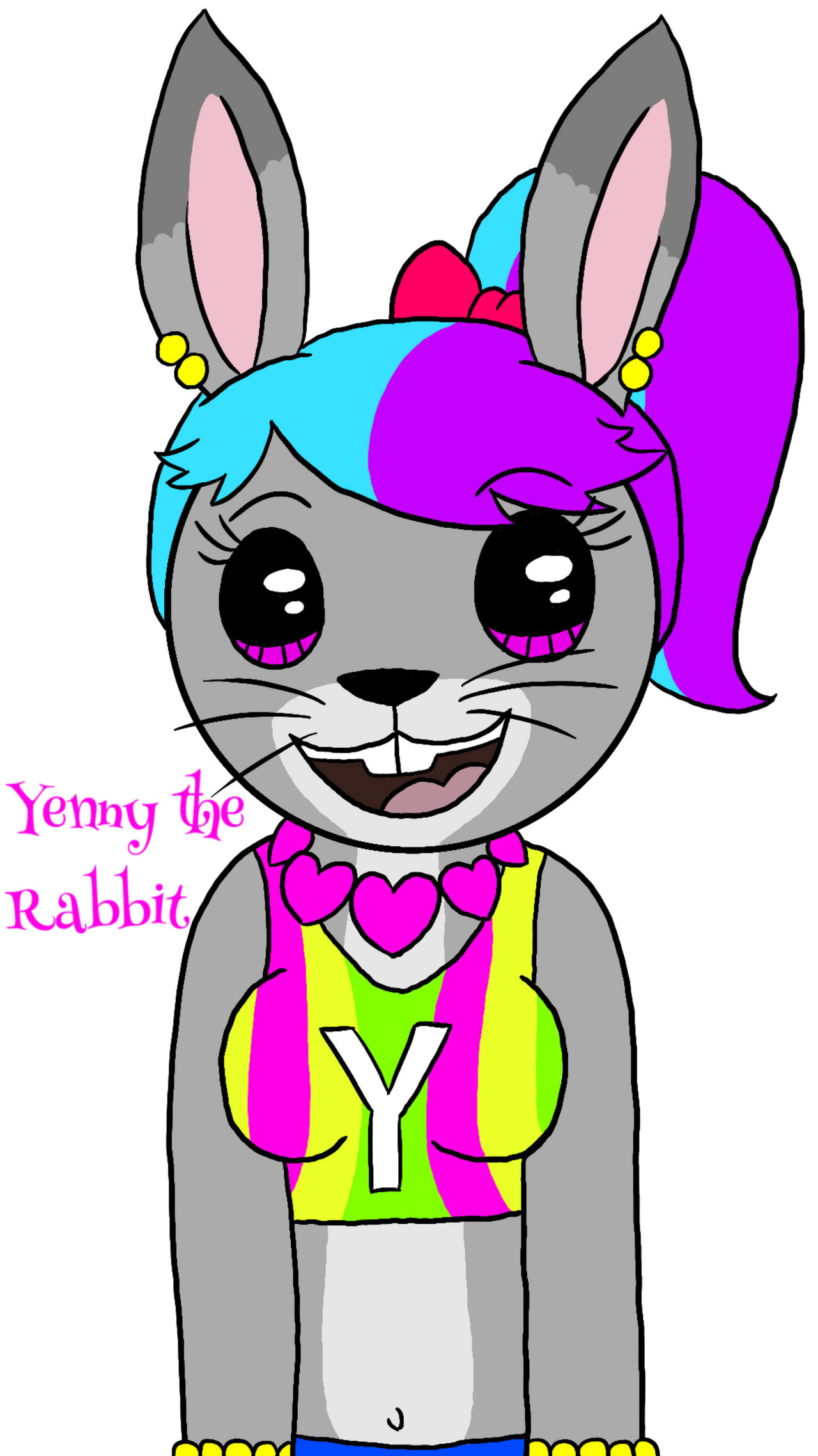 Yandy Rabbit Yenny the Rabbit by MarthaTheTomboy on DeviantArt