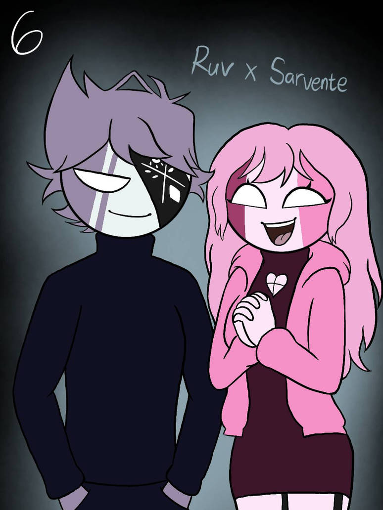 V-Day 2022 (Day 6) Ruv x Sarvente by MarthaSatriyoArts on DeviantArt