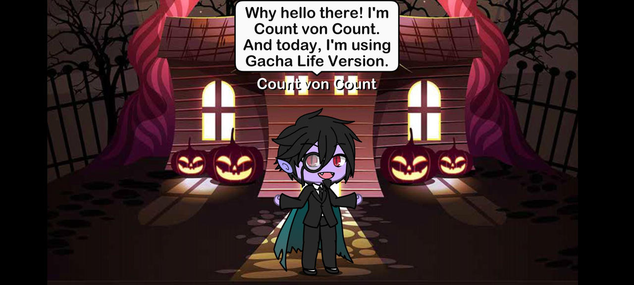 Count von Count in Gacha Life Version by MarthaSatriyoArts on DeviantArt