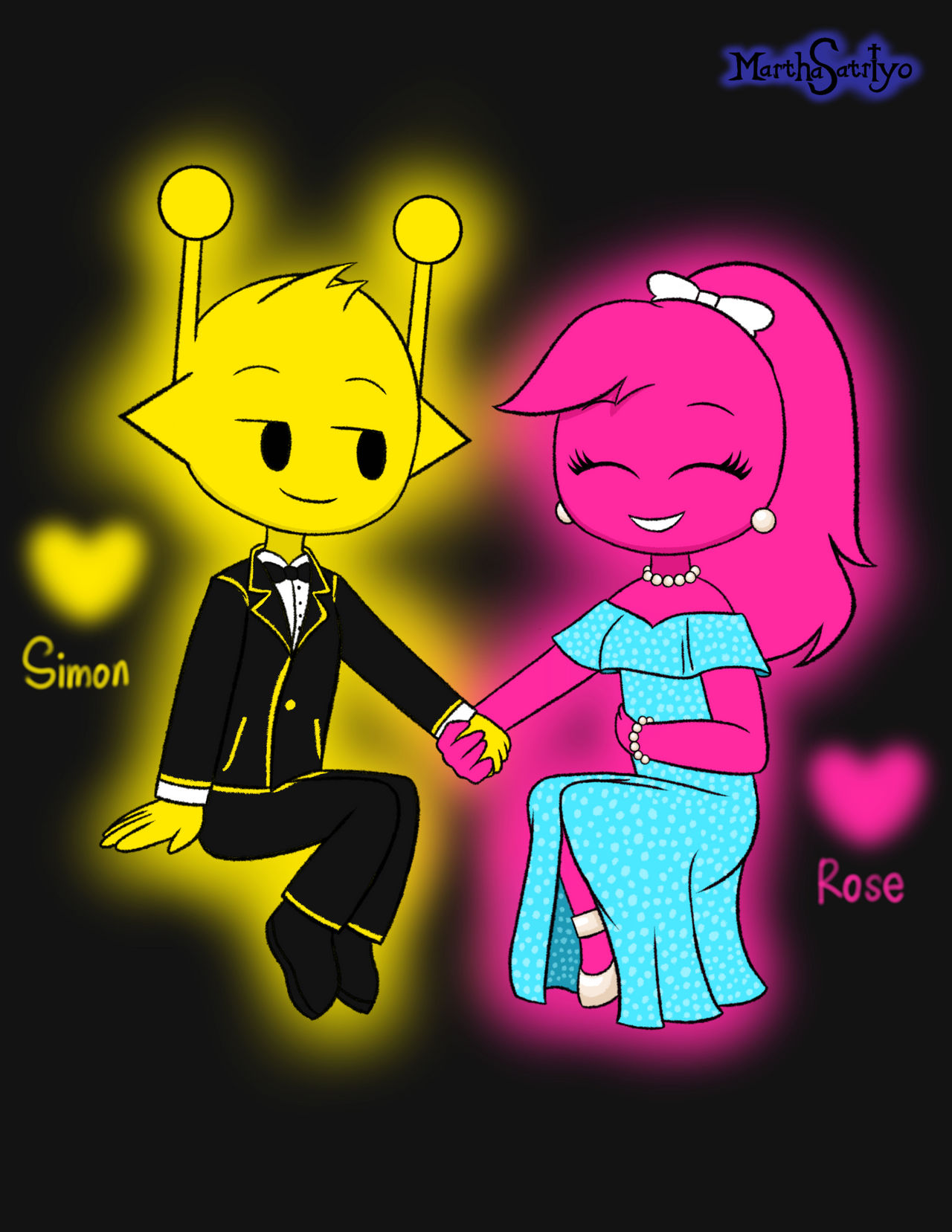 Simon X Rey Valenbruary Day 5: Simon x Rose by MarthaSatriyo on DeviantArt