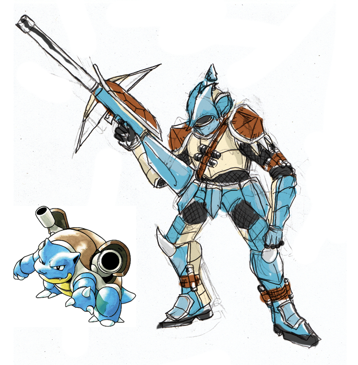 Pokemonster Hunter Blastoise