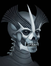 Alien Undead Head