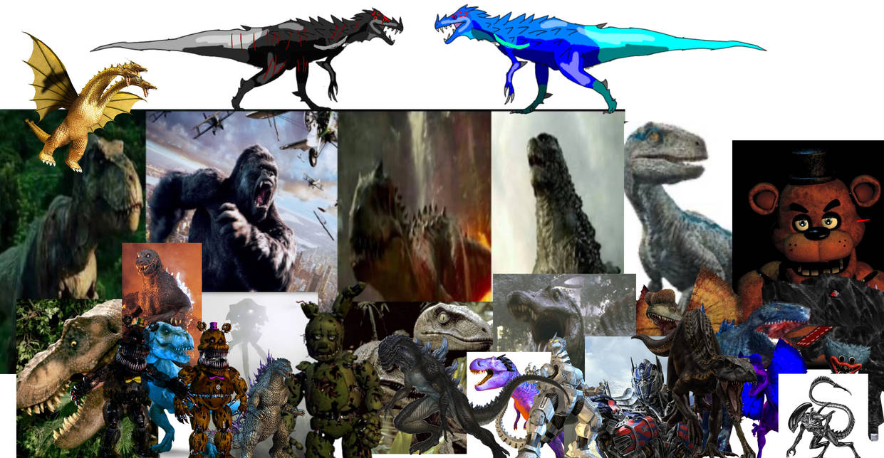 Monsters by dinodanfan2009 on DeviantArt