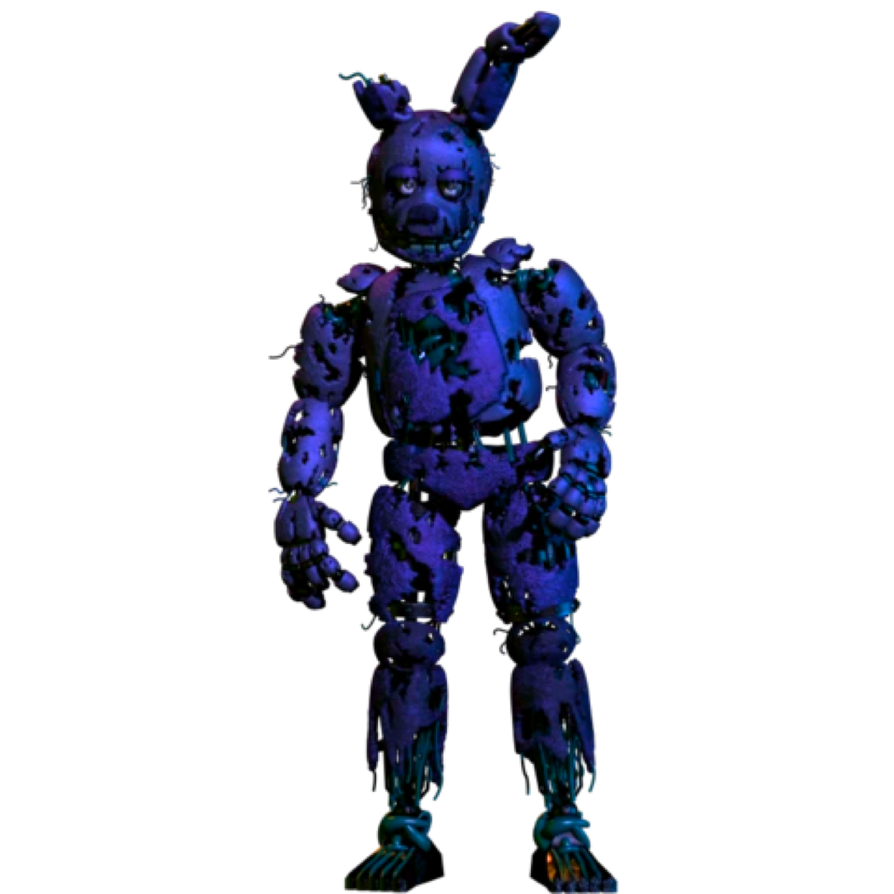 Blueberry colored springtrap by dinodanfan2009 on DeviantArt