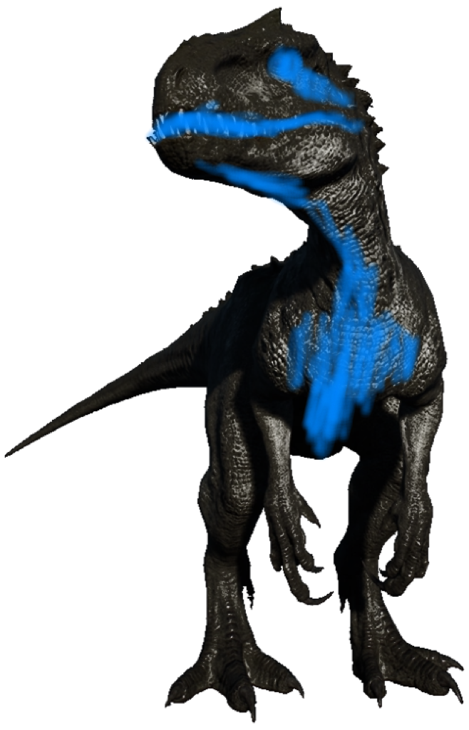 Blue Fire Rex Coal blue fire Indominus Rex by dinodanfan2009 on DeviantArt
