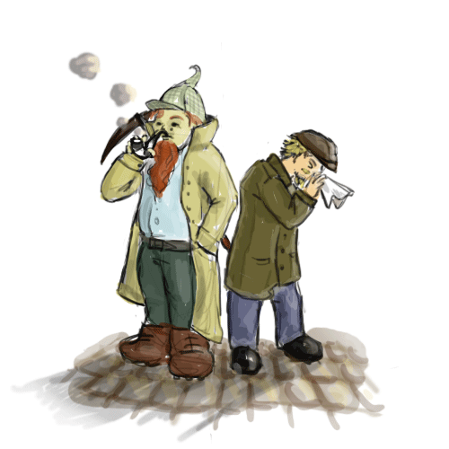 Sherlock Gnomes and Dr. Snotson (Animated) by AdmiralPastry on DeviantArt Sherlock Gnomes and Dr. Snotson (Animated) by AdmiralPastry on DeviantArt