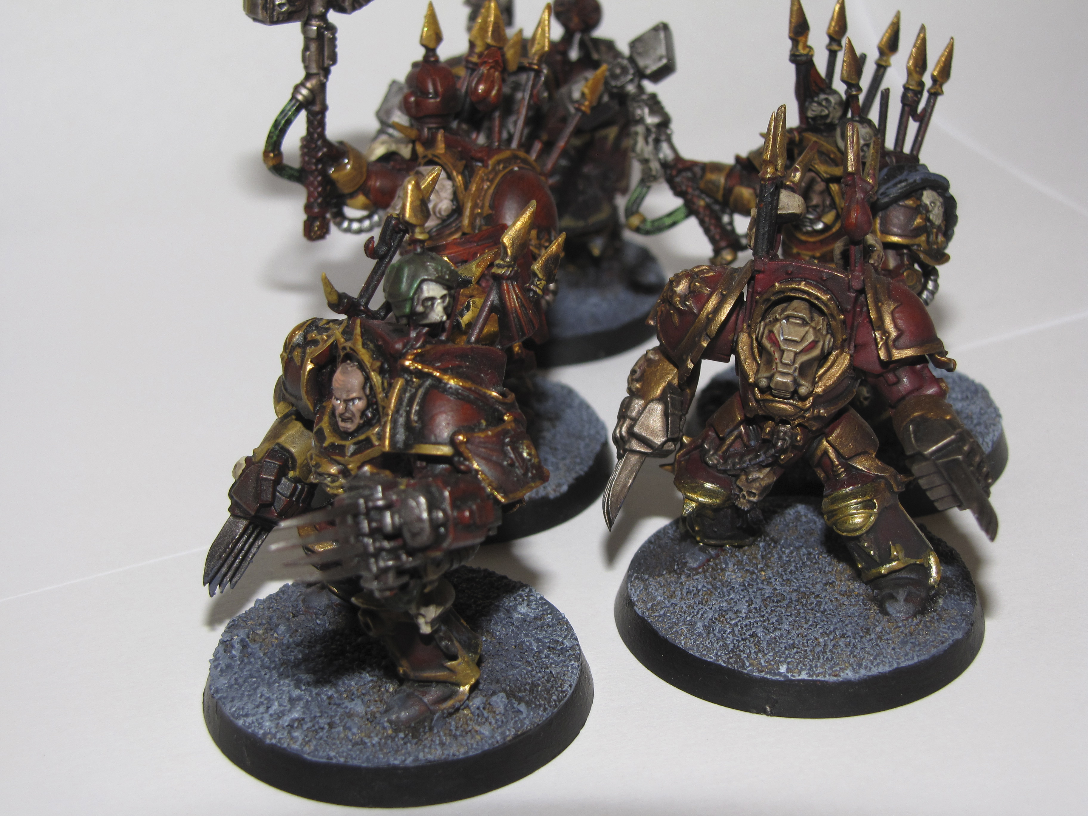 Warhammer 40k Chaos Khorne Terminators - Sold