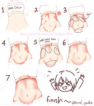 How To Coloring Stomach by Arind