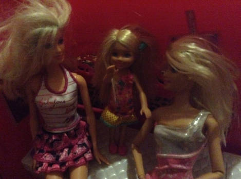 Barbie:.. Little Kids always looking for attention