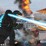 Godzilla and Gamera vs Gyaos Swarm.