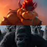 Bowser vs King Kong.