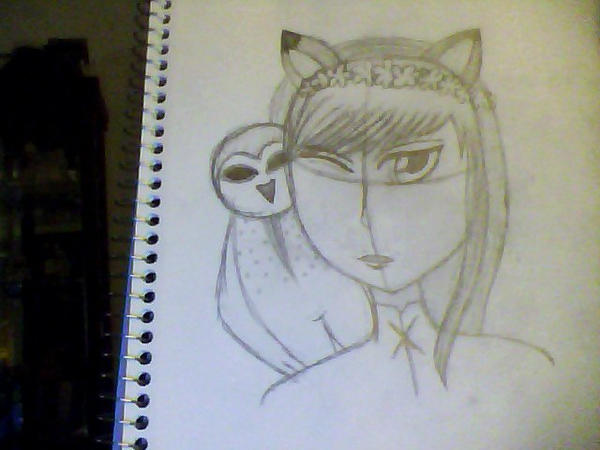 Fox Kin and Owl by Mai-Mermaids on DeviantArt