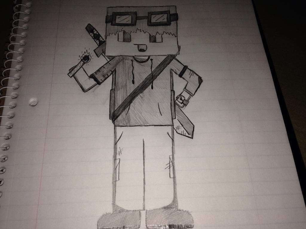 Minecraft Skin Base Drawing Minecraft Skin drawing by hawkthehedgehog007 on DeviantArt