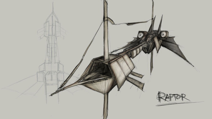 Space Raptor Deviantart raptor by tinfoiltank on DeviantArt