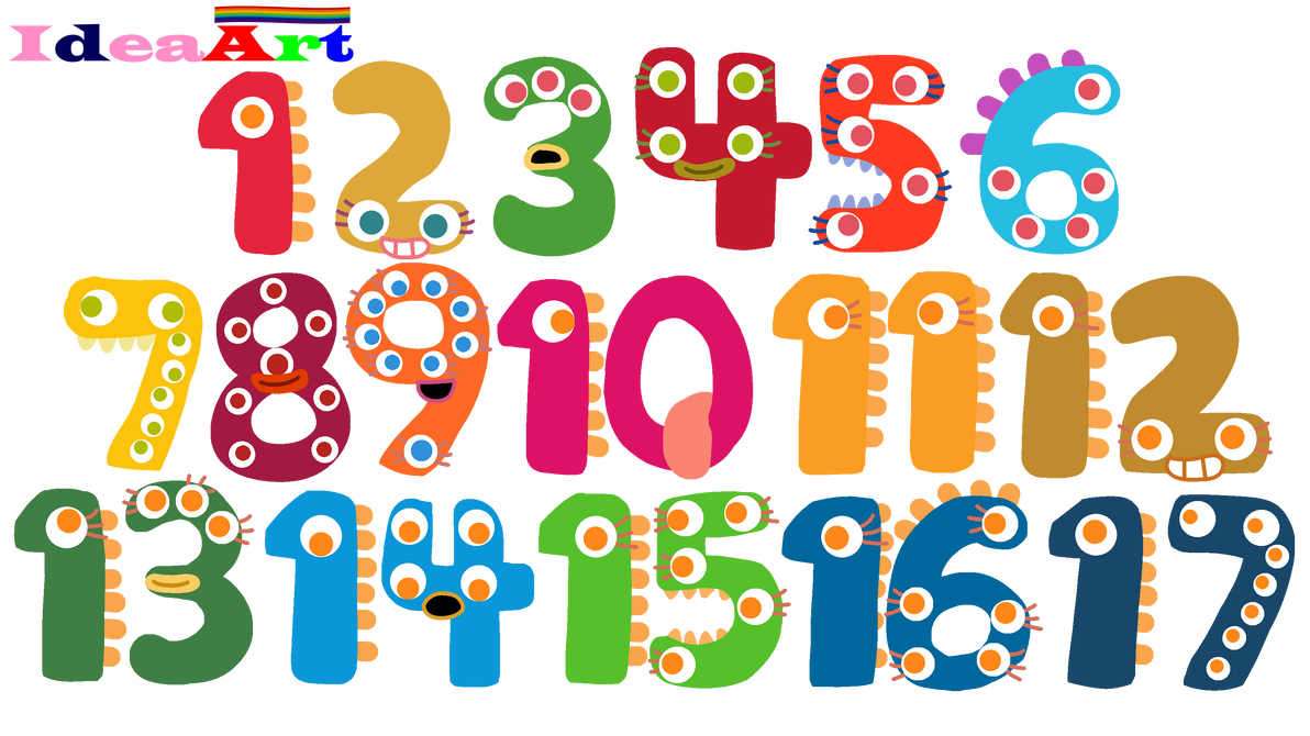 Endless Numbers but SDGs color by yesideaart27 on DeviantArt