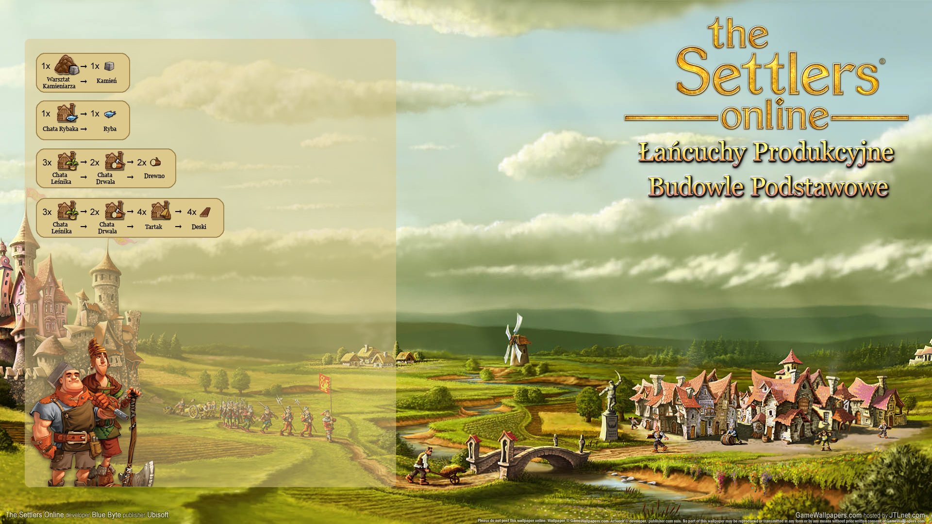 The Settlers Online - Budowle Podstawowe