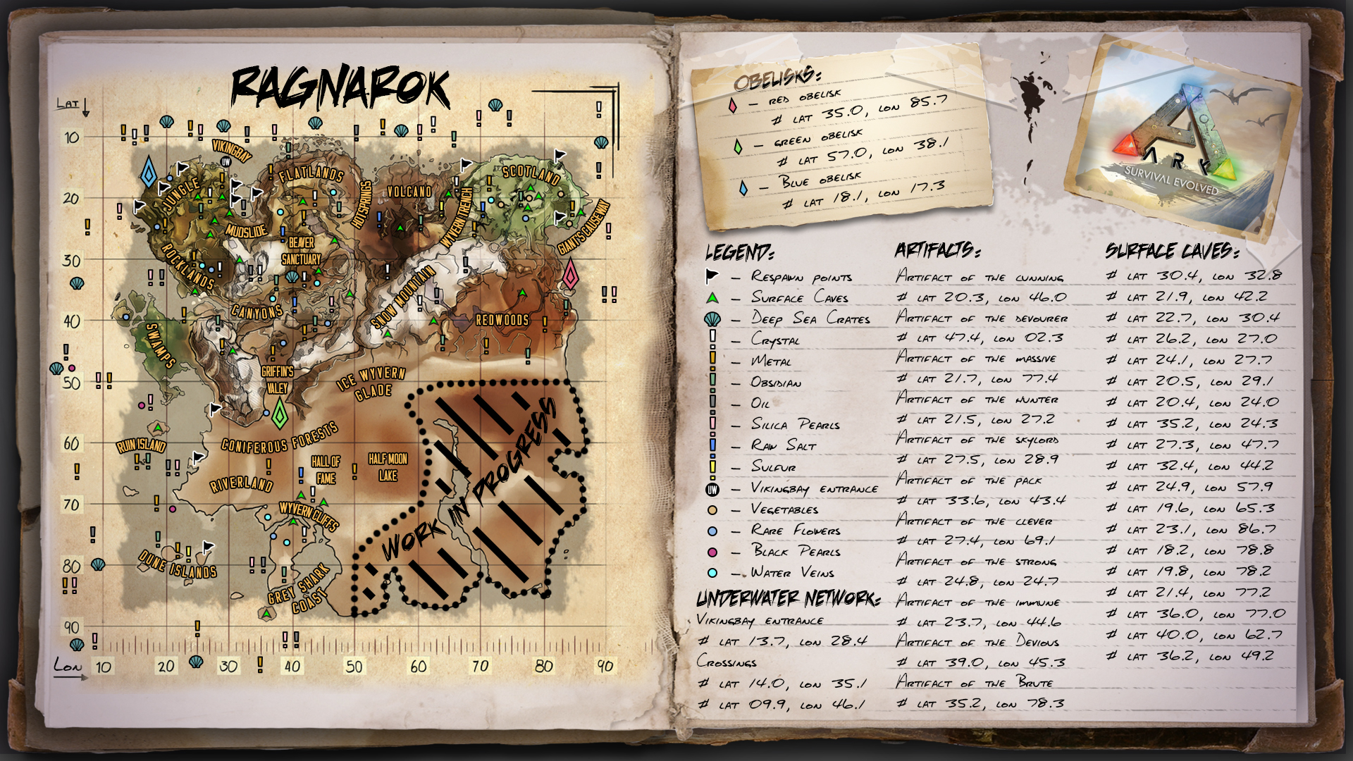Ragnarok Map For Ark Survival Evolved By Elderwraith On Deviantart