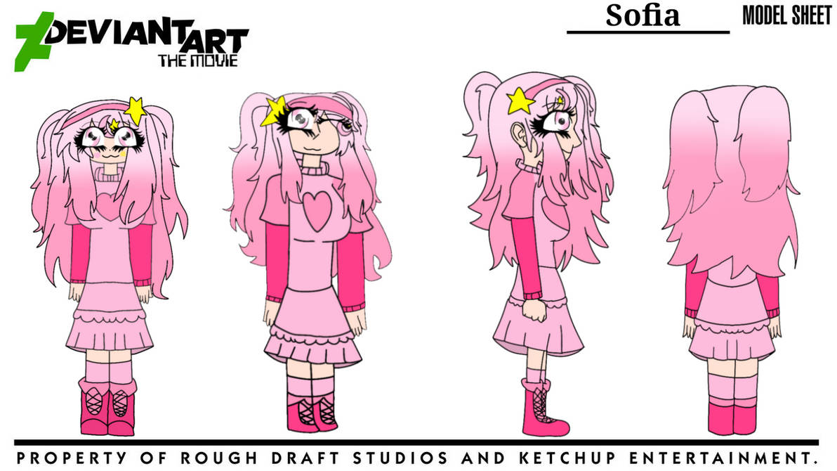 Deviantart The Movie: Reference Sheet by SofiaFionaOfficial on DeviantArt