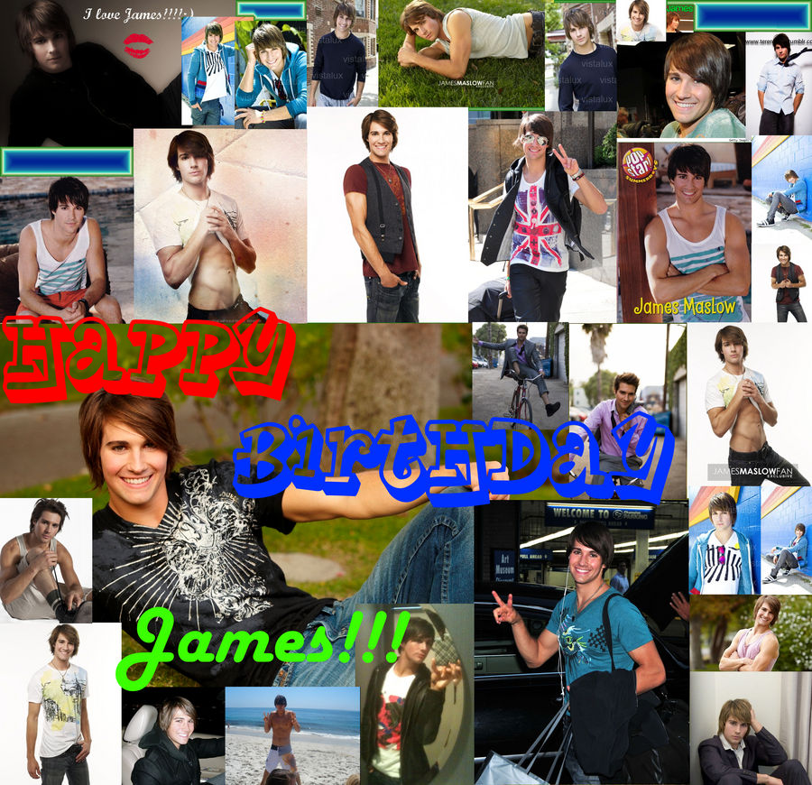 Happy Birthday James Maslow by spyrocynder10 on DeviantArt