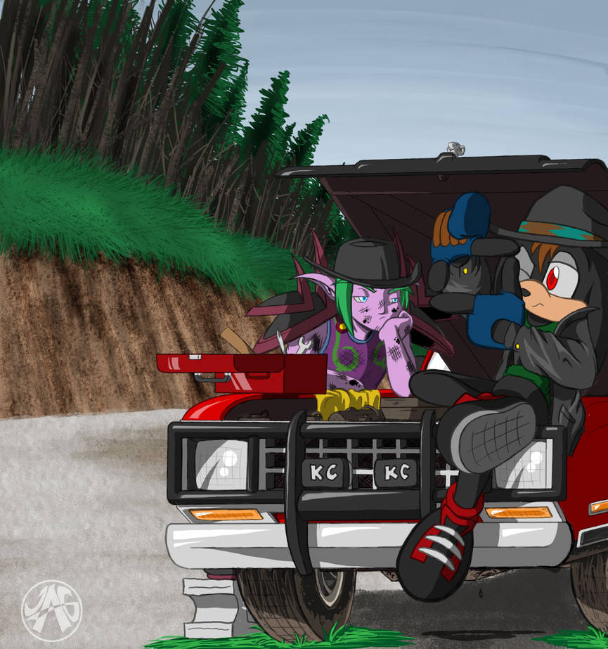 You're not helping..... by JustinGreene