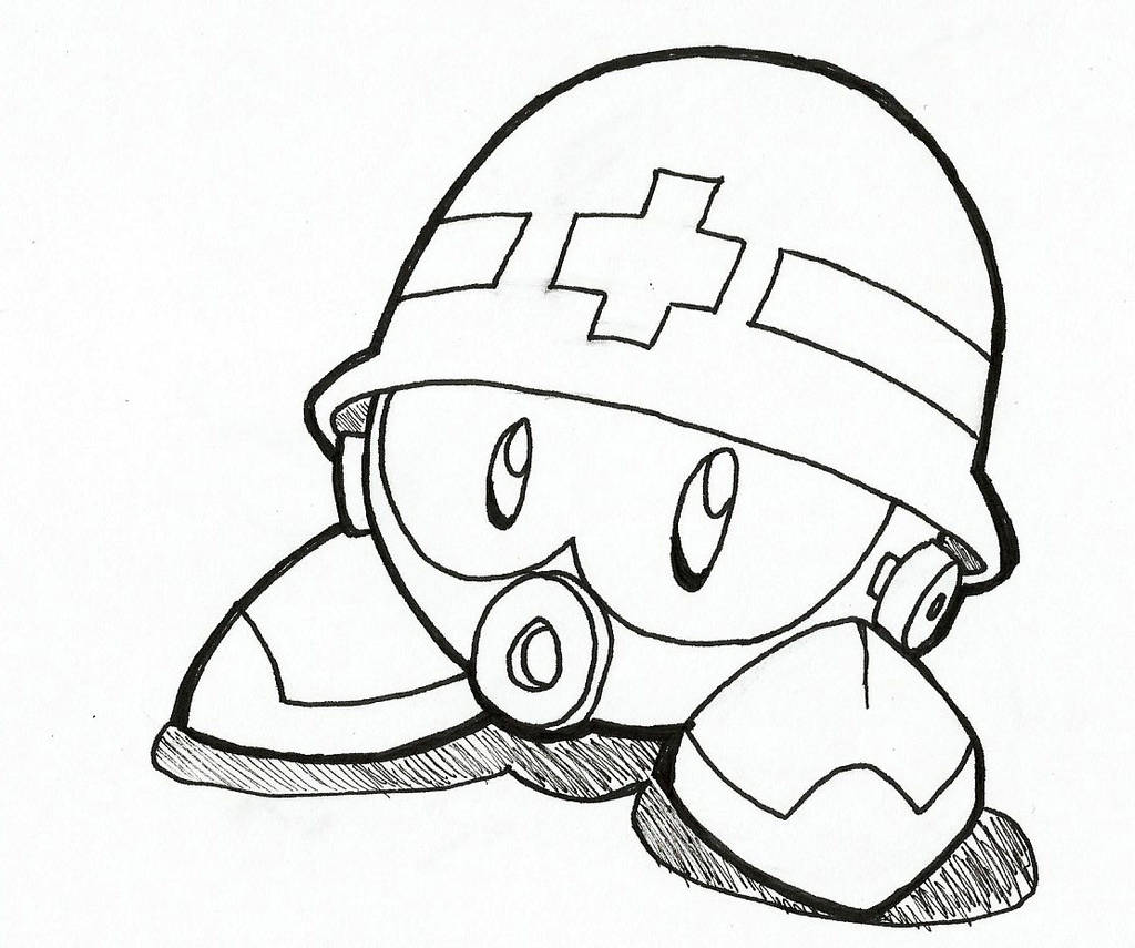 Metall - Mega Man / Rockman (Inktober) by JustinGreene