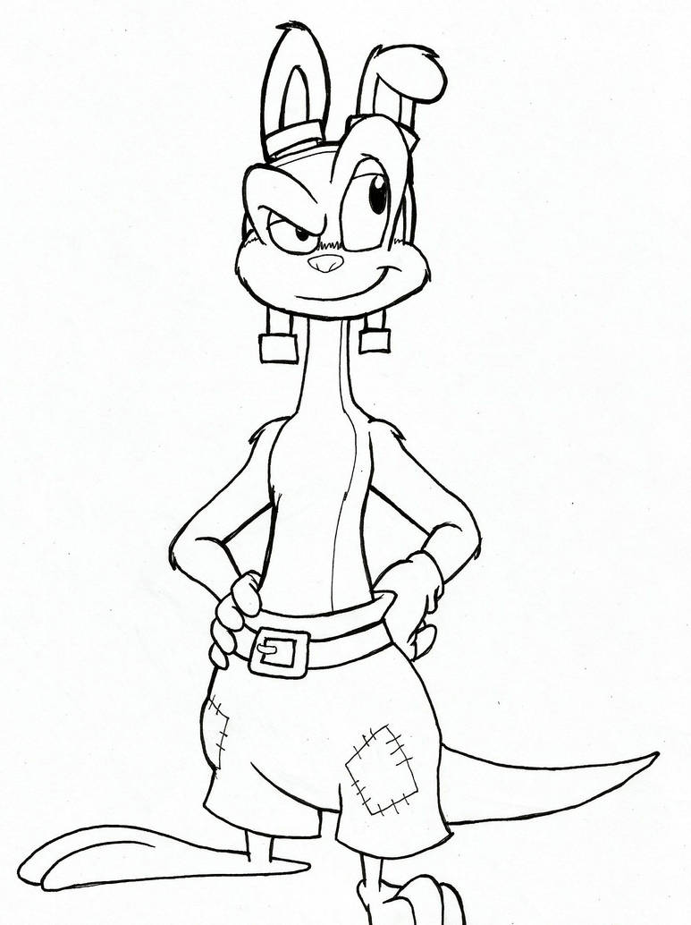 Daxter - Jak and Daxter (Inktober) by JustinGreene