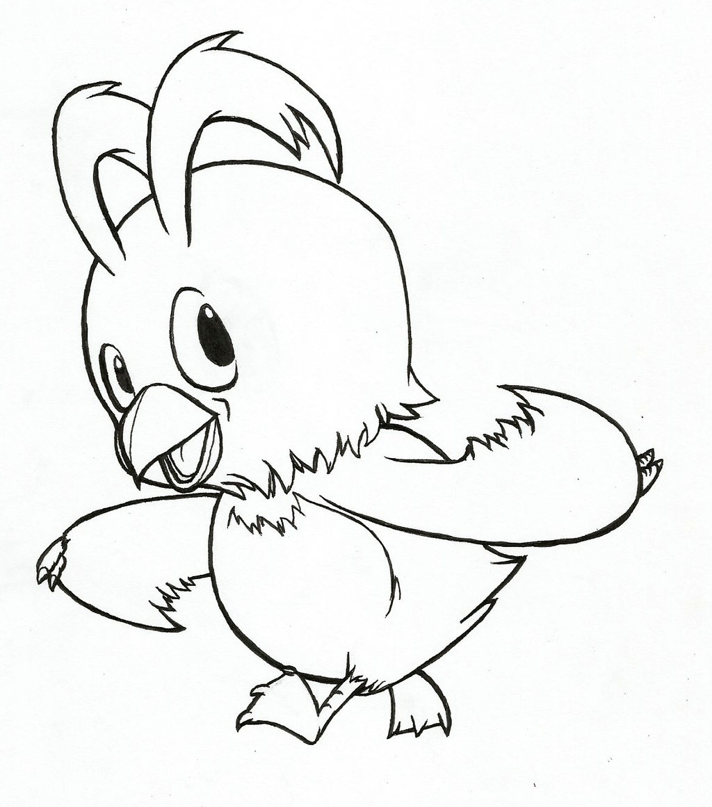 Rappy - Phantasy Star Online 2 (Inktober) by JustinGreene