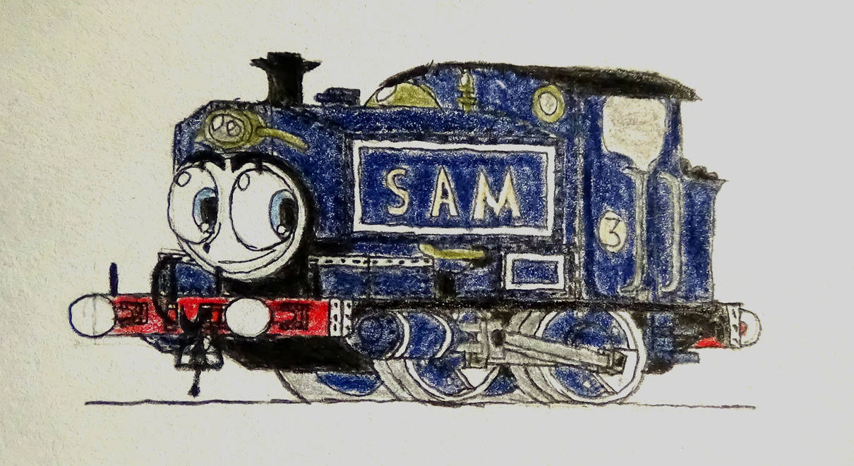 Sam The Saddletank Engine by TheGogglesExpress on DeviantArt