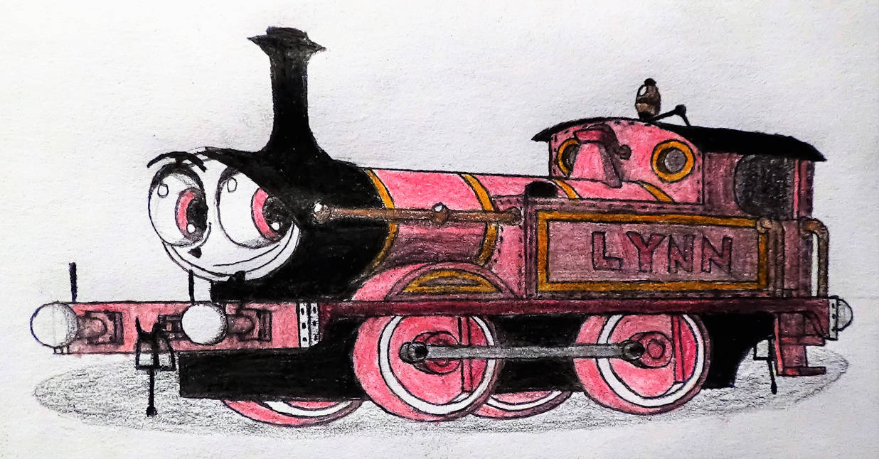 Pink Engine Drawing Lynn The Pink Side Tank Engine by TheGogglesExpress on DeviantArt