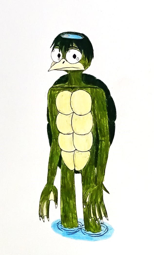 Kappa Deviantart Day 26 Kappa by ChocolateSteamTrain on DeviantArt